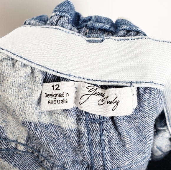 YOURS TRULY paperback waist jeans in star - Picture 4 of 6